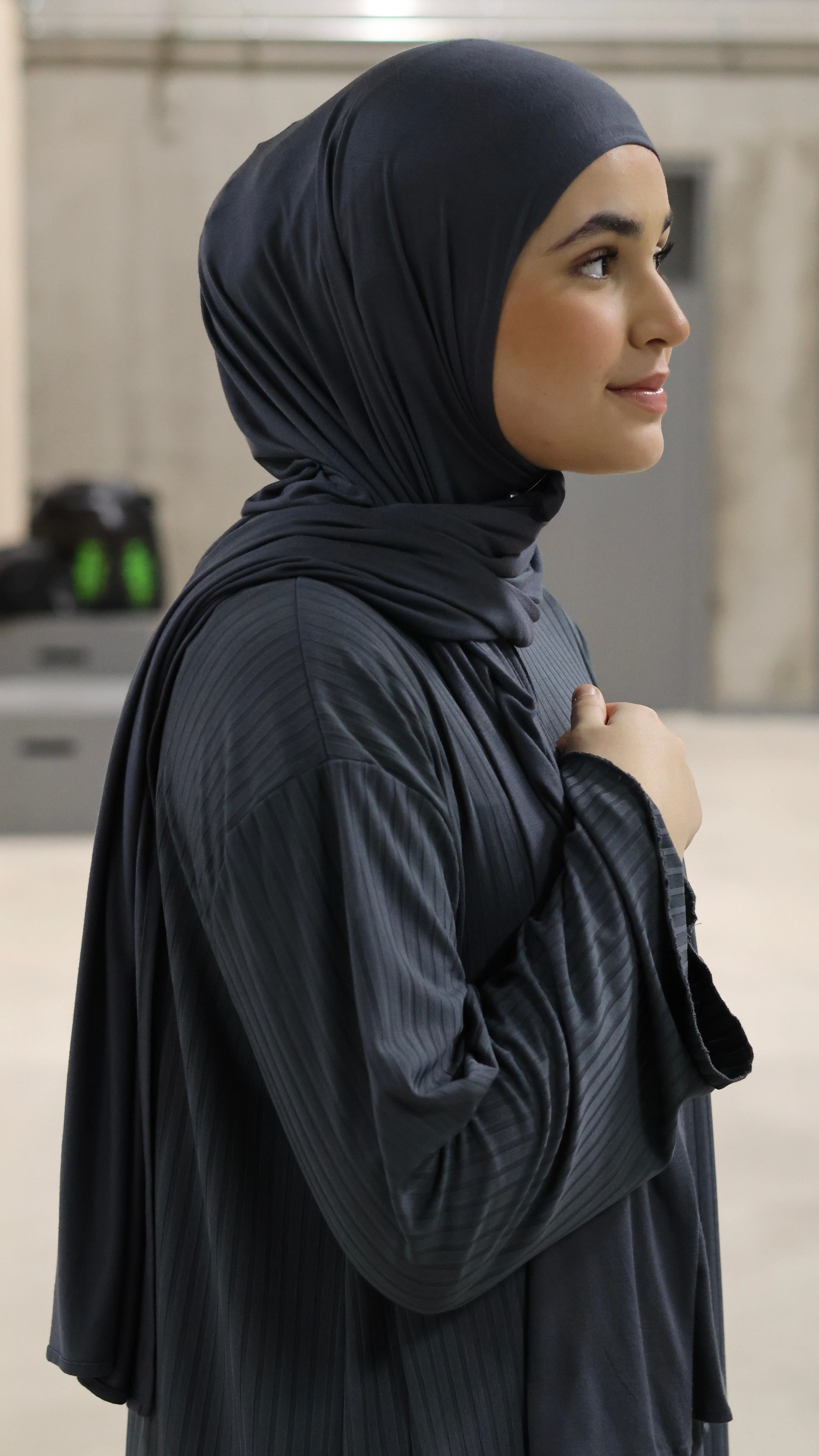 Unika Ripped Abaya (Storm) - Image 8